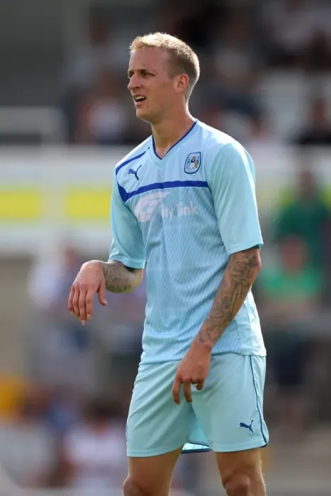 Framed Print : Carl Baker in Pre-Season Action: Coventry City vs. Bristol Rovers at Memorial Ground Framed Print : Carl Baker in Pre-Season Action: Coventry City vs. Bristol Rovers at Memorial Ground