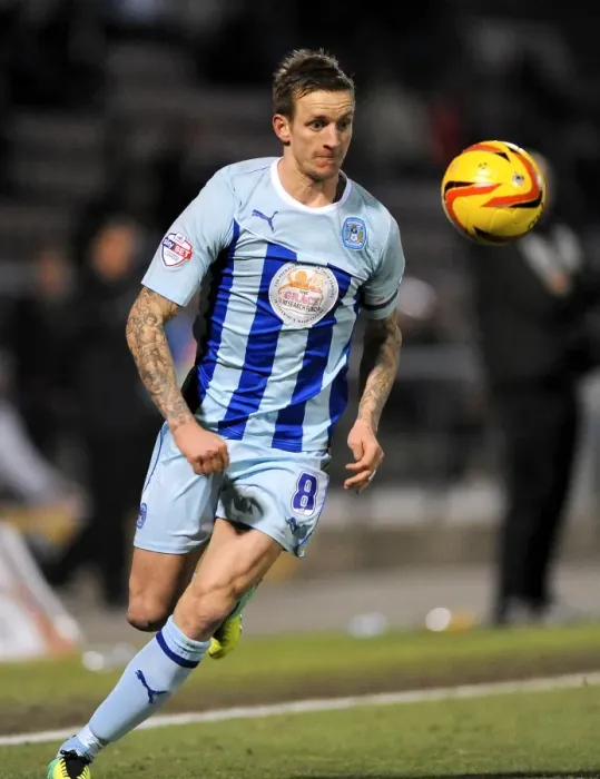 Framed Print : Carl Baker at Sixfields: Coventry City vs Rotherham United, Sky Bet League One (November 26, 2013) Framed Print : Carl Baker at Sixfields: Coventry City vs Rotherham United, Sky Bet League One (November 26, 2013)