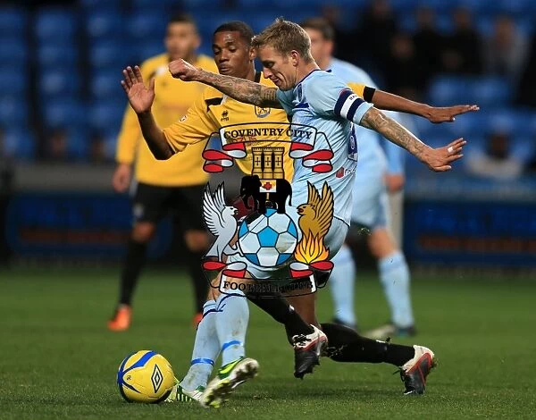 Carl Baker's FA Cup Shot: Coventry City vs Arlesey Town at Ricoh Arena