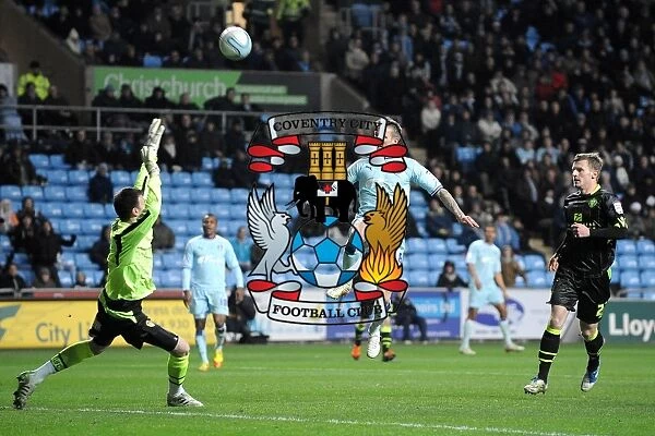 Carl Baker's Goal-bound Moment: Coventry City vs Leeds United, Npower Championship (February 14, 2012, Ricoh Arena)