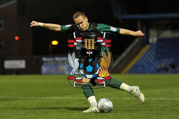Carling Cup First Round: Coventry City vs. Bury at Gigg Lane - Chris Hussey in Action