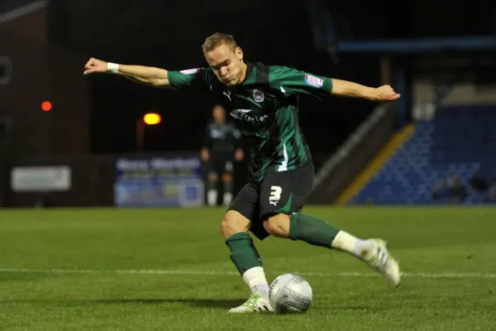 Framed Print : Carling Cup First Round: Coventry City vs. Bury at Gigg Lane - Chris Hussey in Action Framed Print : Carling Cup First Round: Coventry City vs. Bury at Gigg Lane - Chris Hussey in Action