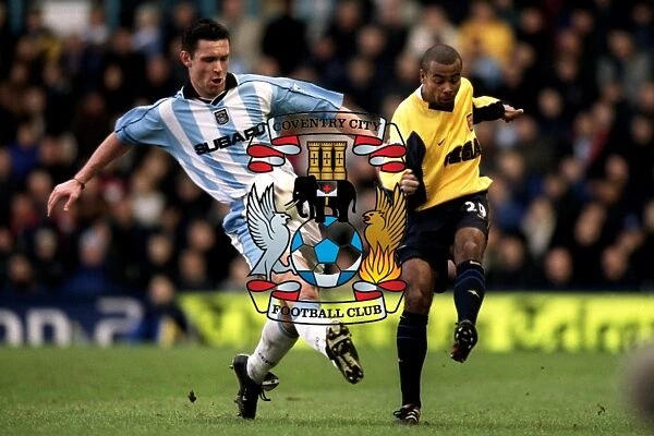 Cedric Roussel vs. Ashley Cole: A Football Battle at Coventry City vs. Arsenal (FA Carling Premiership, 03-02-2001)