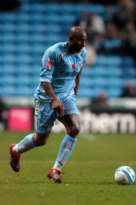 Framed Print : Championship Showdown: Dele Adebola's Battle at Ricoh Arena - Coventry City vs. West Bromwich Albion (12-11-2007) Framed Print : Championship Showdown: Dele Adebola's Battle at Ricoh Arena - Coventry City vs. West Bromwich Albion (12-11-2007)