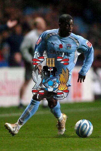 Championship Showdown: Isaac Osbourne in Action for Coventry City vs. West Bromwich Albion (12-11-2007) - Ricoh Arena