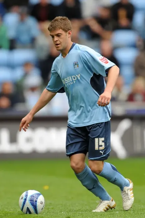 Framed Print : Championship Showdown: Martin Cranie at Ricoh Arena - Coventry City vs. Watford (02-05-2010) Framed Print : Championship Showdown: Martin Cranie at Ricoh Arena - Coventry City vs. Watford (02-05-2010)