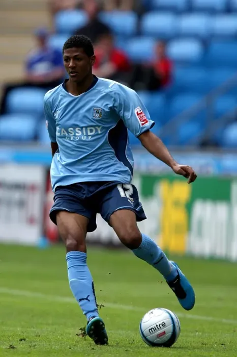 Framed Print : Championship Showdown at Ricoh Arena: Coventry City vs Ipswich Town (2009) - Patrick Van Aanholt in Action Framed Print : Championship Showdown at Ricoh Arena: Coventry City vs Ipswich Town (2009) - Patrick Van Aanholt in Action