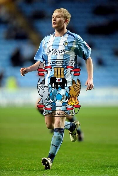 Championship Showdown: Robbie Simpson's Thrilling Performance for Coventry City vs Sheffield United (04-03-2009) at Ricoh Arena