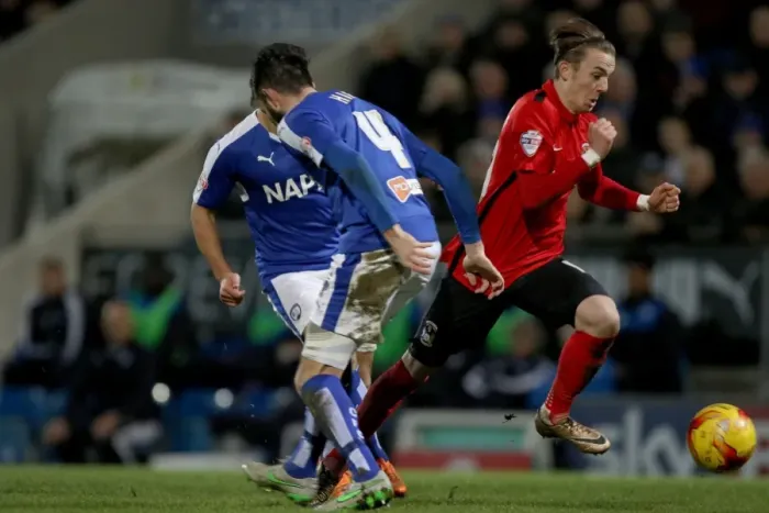 Framed Print : Chesterfield vs Coventry City: Sam Hird Trips James Maddison - Sky Bet League One Dispute at Proact Stadium Framed Print : Chesterfield vs Coventry City: Sam Hird Trips James Maddison - Sky Bet League One Dispute at Proact Stadium