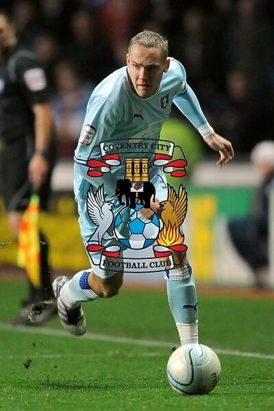 Chris Hussey in Action: Coventry City vs. West Ham United, Npower Championship (19-11-2011) - Ricoh Arena