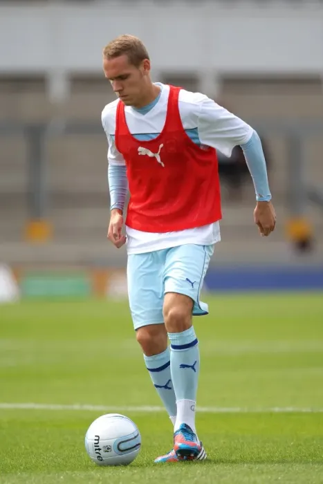 Framed Print : Chris Hussey in Action: Coventry City vs. Bristol Rovers Pre-Season Friendly at Memorial Ground Framed Print : Chris Hussey in Action: Coventry City vs. Bristol Rovers Pre-Season Friendly at Memorial Ground