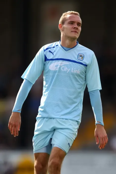 Framed Print : Chris Hussey in Action: Coventry City vs. Bristol Rovers - Pre-Season Clash Framed Print : Chris Hussey in Action: Coventry City vs. Bristol Rovers - Pre-Season Clash