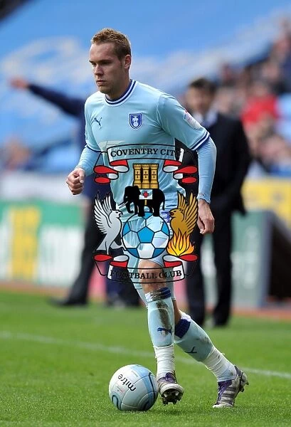 Chris Hussey in Action for Coventry City vs Doncaster Rovers (21-04-2012, Ricoh Arena)