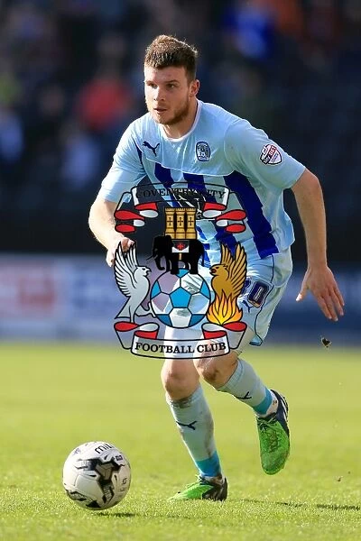 Chris Stokes in Action: Coventry City vs Notts County, Sky Bet League One at Meadow Lane