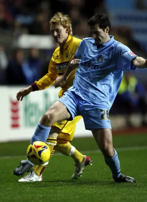 Framed Print : Clarke vs. Jones: A Football Rivalry - Coventry City vs. Burnley (December 9, 2006) Framed Print : Clarke vs. Jones: A Football Rivalry - Coventry City vs. Burnley (December 9, 2006)