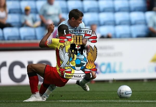 Clash of the Captains: Jutkiewicz vs Mariappa in Coventry City vs Watford (Npower Championship, 20-08-2011, Ricoh Arena)