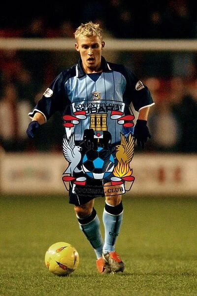Clash in Division One: Coventry City's Craig Pead in Action vs Walsall (January 17, 2004)