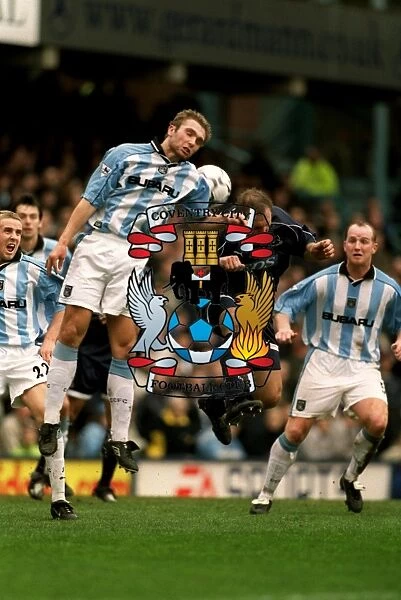 Clash at the Heart: Coventry City vs Derby County - A Battle for the Premiership's Air (31-03-2001) - Eustace vs Carbonari