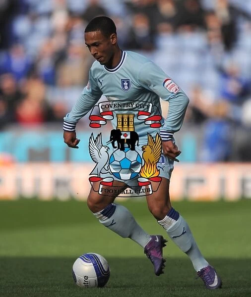 Clash at The King Power: Jordan Clarke's Intense Action for Coventry City vs. Leicester City (2012)