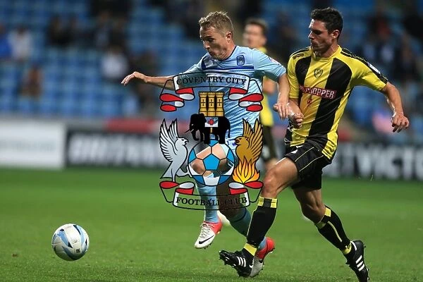 Clash of the Titans: McSheffrey vs. Corbett in the Johnstones Paint Trophy Northern Final at Ricoh Arena (Coventry City vs. Burton Albion, September 4, 2012)