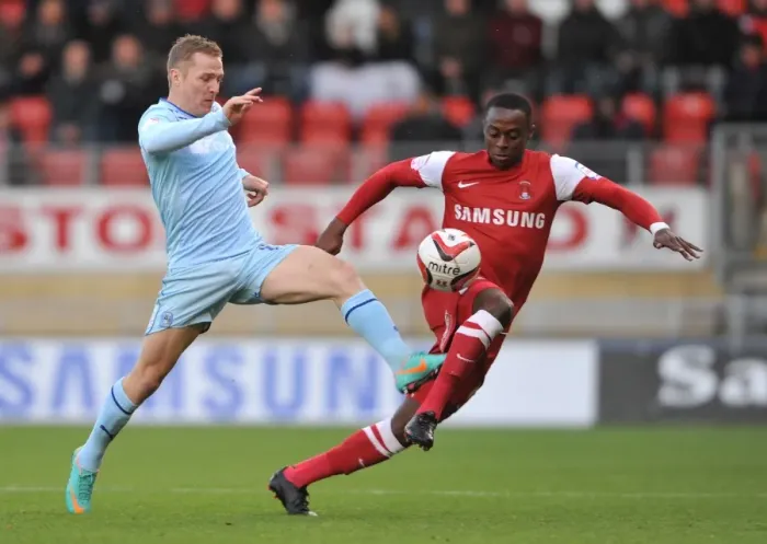 Framed Print : Clash of the Wings: McSheffrey vs. Odubajo - Intense Rivalry at Leyton Orient's Brisbane Road (Leyton Orient vs. Coventry City, 2012) Framed Print : Clash of the Wings: McSheffrey vs. Odubajo - Intense Rivalry at Leyton Orient's Brisbane Road (Leyton Orient vs. Coventry City, 2012)