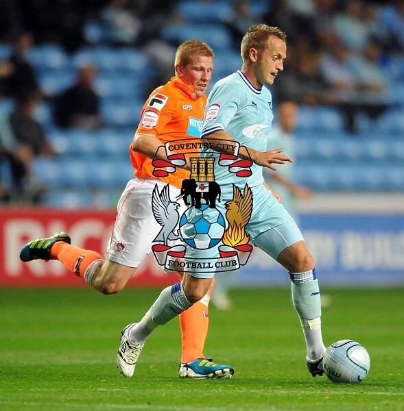 Clingan vs. Southern: Battle for Supremacy in Coventry City vs. Blackpool Championship Clash (September 2011)