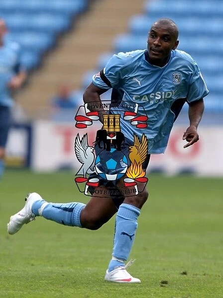 Clinton Morrison Leads Coventry City Against Ipswich Town in Championship Match at Ricoh Arena (09-08-2009)