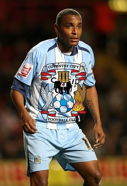 Clinton Morrison Scores the Championship Goal for Coventry City Against Charlton Athletic (09-12-2008)
