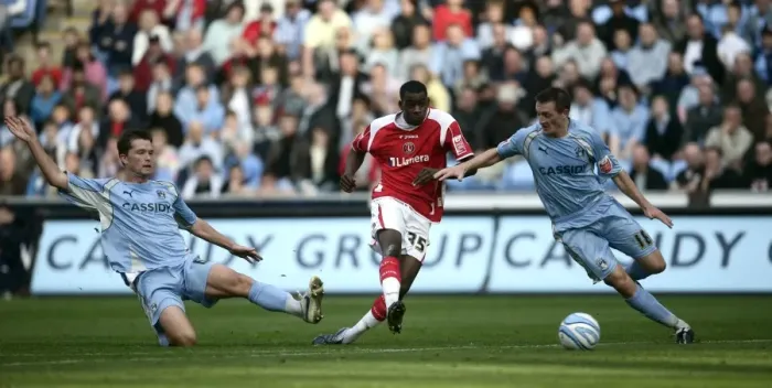 Framed Print : Coca-Cola Football League Championship - Coventry City v Charlton Athletic - Ricoh Arena Framed Print : Coca-Cola Football League Championship - Coventry City v Charlton Athletic - Ricoh Arena