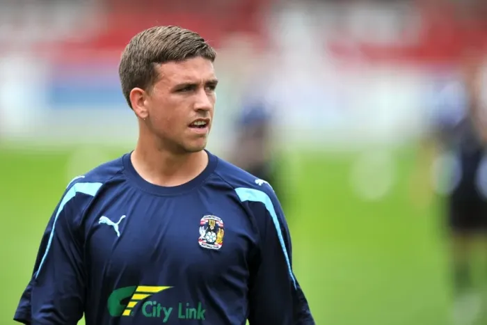 Framed Print : Cody McDonald Leads Coventry City in Pre-Season Clash at Accrington Stanley's Crown Ground