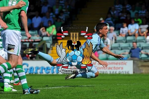 Cody McDonald Scores for Coventry City in Npower League One Match against Yeovil Town at Huish Park