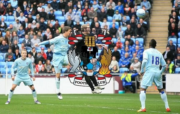Cody McDonald Scores First Goal for Coventry City vs. Peterborough United at Ricoh Arena (Npower Championship, 07-04-2012)
