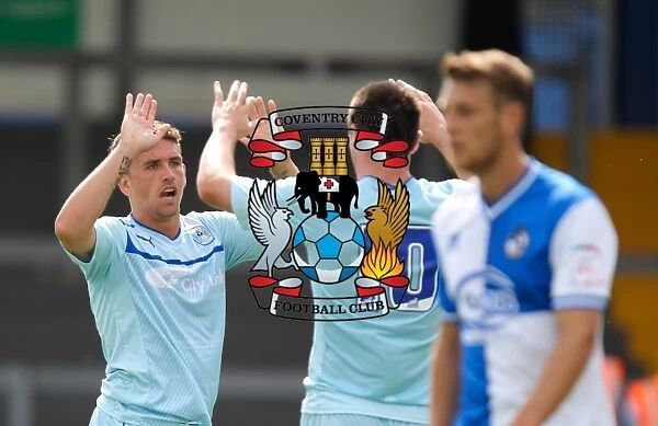 Cody McDonald Scores the Opener for Coventry City against Bristol Rovers