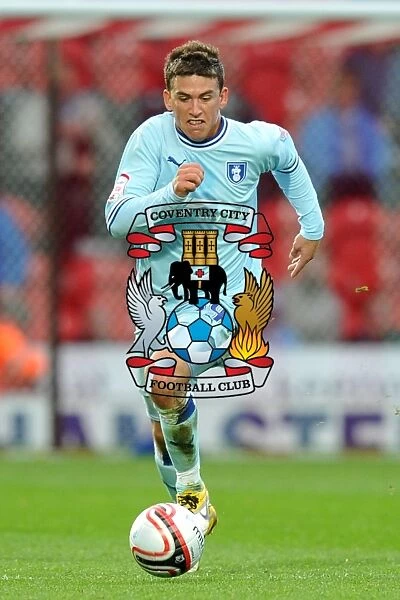 Cody McDonald Scores the Winning Goal for Coventry City Against Doncaster Rovers in Championship Match (29-10-2011, Ricoh Arena)