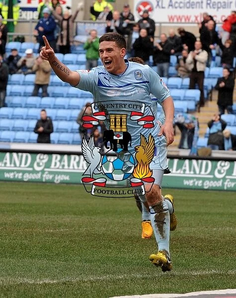 Cody McDonald's First Goal: Coventry City's Victory Celebration vs. Hartlepool United in Npower League One (March 16, 2013)