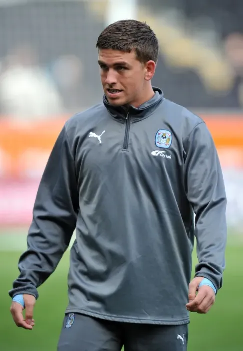Framed Print : Cody McDonald's Strikes: Coventry City's Victory Over Hull City in Npower Championship (31-03-2012) Framed Print : Cody McDonald's Strikes: Coventry City's Victory Over Hull City in Npower Championship (31-03-2012)