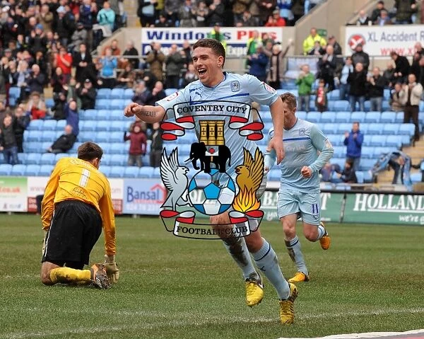 Cody McDonald's Stunner: Coventry City's First Goal in Victory Over Hartlepool United (npower League One, Coventry City v Hartlepool United : Ricoh Arena : 16-03-2013)