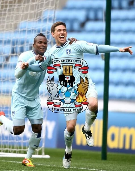 Cody McDonald's Thrilling Debut: First Goal for Coventry City vs. Peterborough United (07-04-2012, Ricoh Arena)