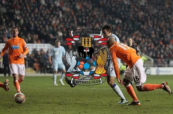 Connor Thomas Scores the Game-Winning Goal for Coventry City Against Blackpool (31-01-2012, Bloomfield Road)