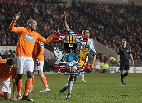 Connor Thomas Scores the Winning Goal: Coventry City's Victory Over Blackpool (Npower Championship, January 31, 2012)