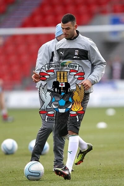 Conor Thomas in Action: Coventry City vs Doncaster Rovers, Keepmoat Stadium (December 15, 2012)
