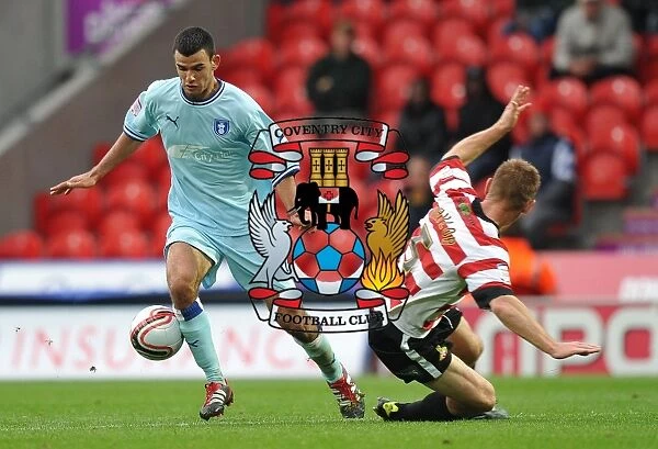 Conor Thomas Dodges Richard Naylor's Challenge: Coventry City vs Doncaster Rovers, Npower Championship