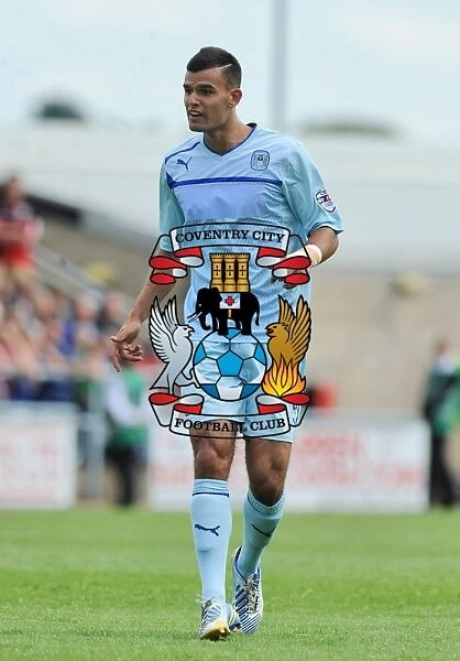 Conor Thomas vs. Bristol City: Intense Face-Off at Coventry City's Sixfields Stadium (Sky Bet League One, August 11, 2013)