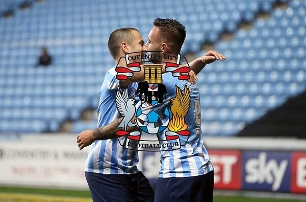 Coventry City: Armstrong and Cole Celebrate Historic Third Goal Against Barnsley (Sky Bet League One)