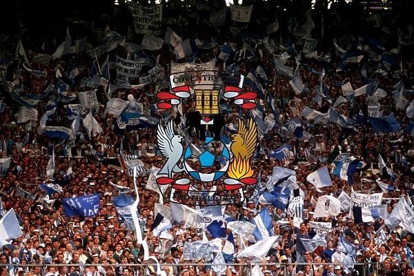 Coventry City Fans at the FA Cup Final vs. Tottenham Hotspur at Wembley Stadium