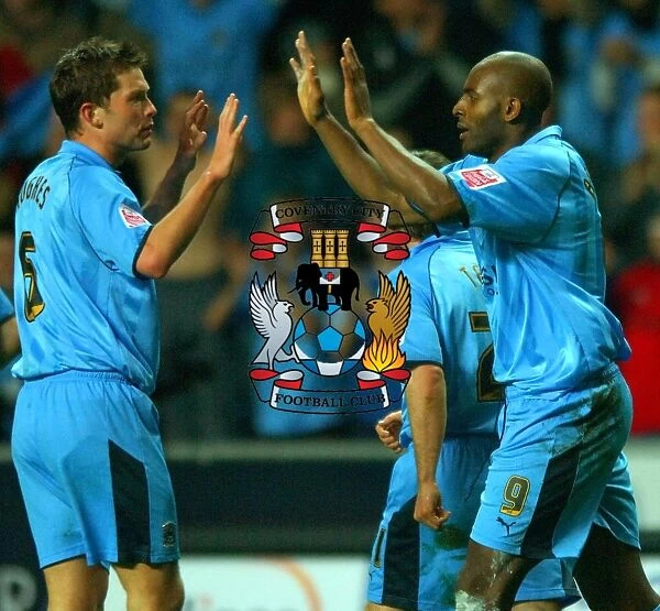 Coventry City FC: Dele Adebola and Stephen Hughes Unforgettable Goal Celebration vs. Southampton (February 20, 2007)