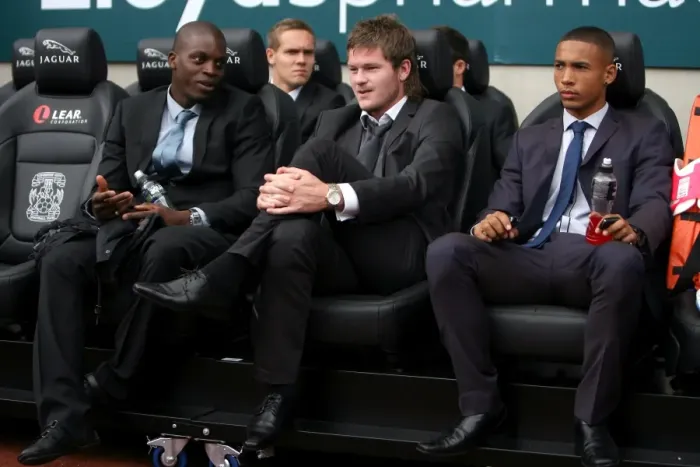 Framed Print : Coventry City FC: Isaac Osbourne, Aron Gunnarsson, and Jordan Clarke on the Bench during Coventry City vs Portsmouth in the Npower Football League Championship at Ricoh Arena (2010) Framed Print : Coventry City FC: Isaac Osbourne, Aron Gunnarsson, and Jordan Clarke on the Bench during Coventry City vs Portsmouth in the Npower Football League Championship at Ricoh Arena (2010)