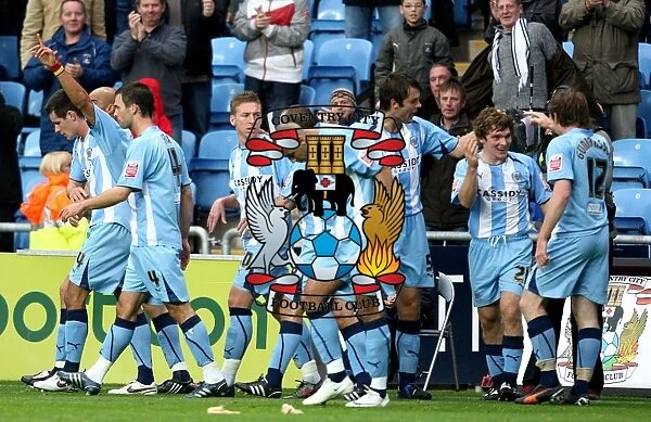 Coventry City FC: Jay Tabb Scores Opening Goal Against Southampton in Coca-Cola Championship (04-10-2008)