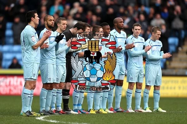 Coventry City FC: A Minute's Silence for Michelle Ridley Before Npower League One Match vs. Shrewsbury Town (January 1, 2013 - Ricoh Arena)