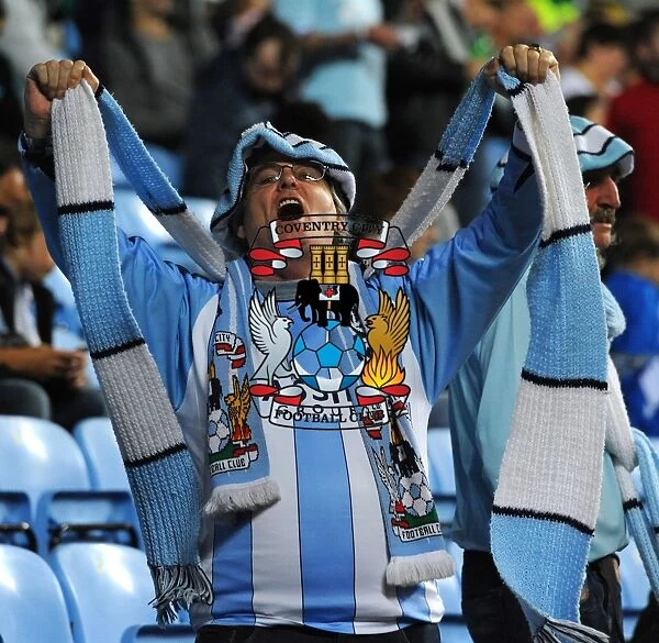Coventry City FC: Passionate Fan Support in Npower Championship Match vs. Blackpool (27-09-2011, Ricoh Arena)